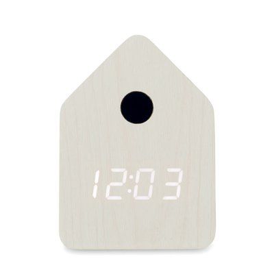 Reloj despertador pequeño con alarma cuco