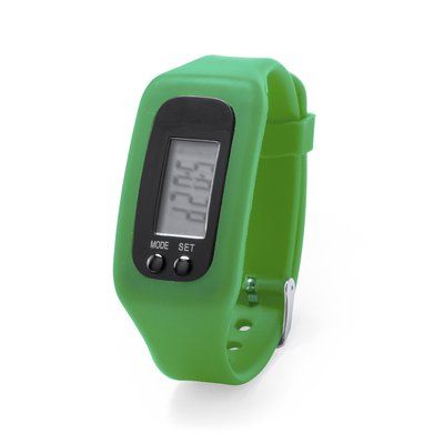 Reloj digital de pulsera con correa de silicona Ver