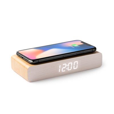Reloj con función cargador inalámbrico