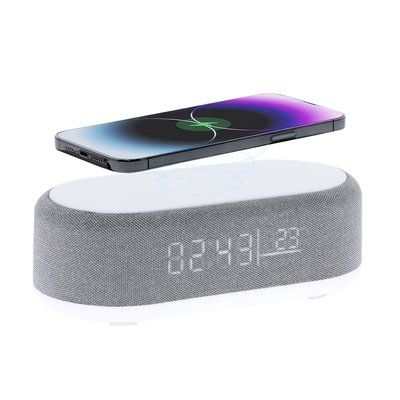 Reloj multifunción con cargador inalámbrico