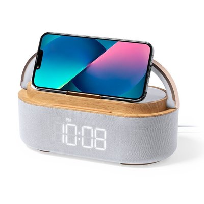 Reloj Cargador Multifunción con Lámpara