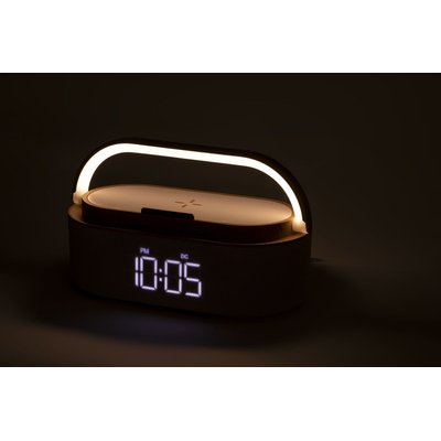 Reloj Cargador Multifunción con Lámpara