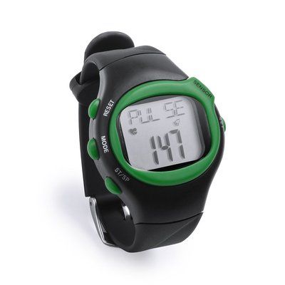 Reloj Pulsómetro para Ocio y Deporte Verde