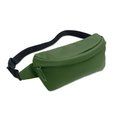 Riñonera con bolsillo frontal Verde Oscuro