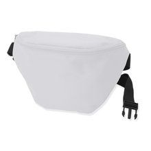 Riñonera con bolsillos frontal y trasero Blanco Talla Única Adulto