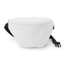 Riñonera con bolsillos frontal y trasero Blanco