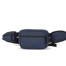 Riñonera grande reciclada Navy