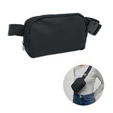 Riñonera de poliéster bolsillo interior Negro