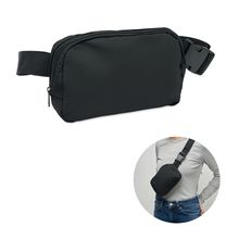 Riñonera de poliéster bolsillo interior Negro