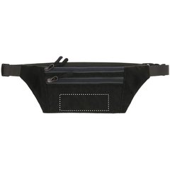 Riñonera ajustable jacquard poliéster con 3 bolsillos | Frontal | 120 x 40