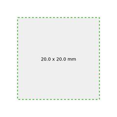 Riñonera ajustable jacquard poliéster con 3 bolsillos | Izquierda | 20 x 20