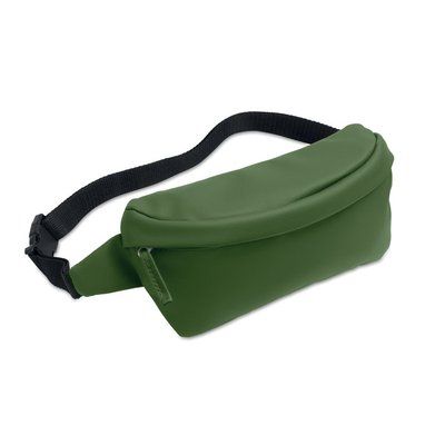 Riñonera con bolsillo frontal Verde Oscuro