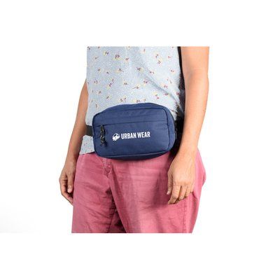 Riñonera reciclada con bolsillo frontal