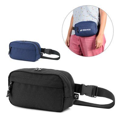 Riñonera reciclada con bolsillo frontal