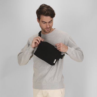 Riñonera rectangular canvas reciclado