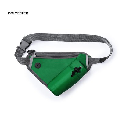 Riñonera triangular de poliéster 210D