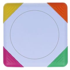 Rotuladores de 4 colores en 1 kit cuadrado | Trasero | 60 x 60