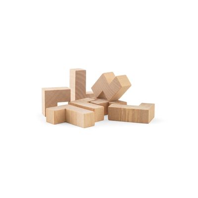 Rompecabezas de madera 7 piezas