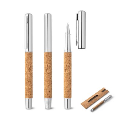 Roller de acero inoxidable y corcho