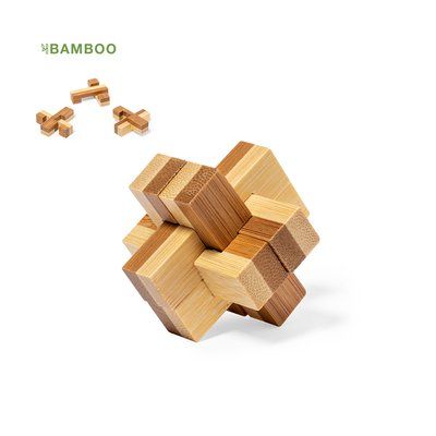 Rompecabezas Bambú 6 Piezas