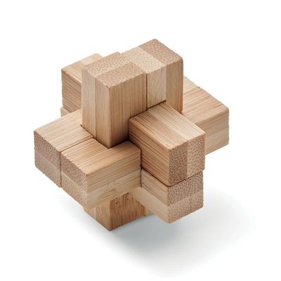 Rompecabezas de Bambú Madera