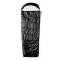 Saco de dormir acolchado con funda Negro Talla Única Adulto