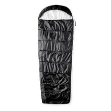 Saco de dormir acolchado con funda Negro
