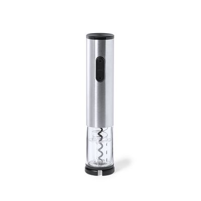 Sacacorchos Eléctrico Inox con Cortacápsulas