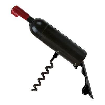 Sacacorchos imantado diseño botella vino