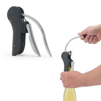 Sacacorchos con palanca automática