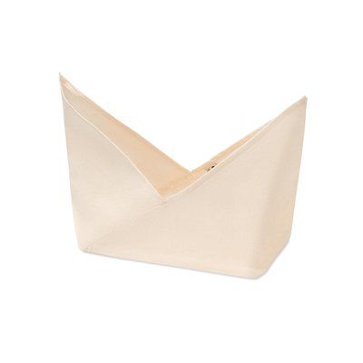 Saco para Alimentos Reutilizable de Algodón Beige