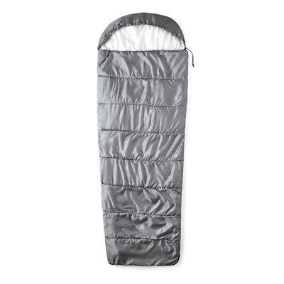 Saco de dormir acolchado con funda Gris