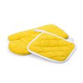Set de 2 piezas para la cocina con agarrador y manopla Ama