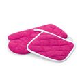 Set de 2 piezas para la cocina con agarrador y manopla Fucsi