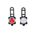 Set Luces Bici LEDs Recargables Neg