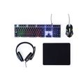 Set Gamer con Teclado y Ratón retroiluminados Neg