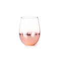 Set Vino con Decantador en Cristal Rosado