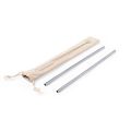 Set de Pajitas Inox Reutilizables