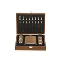 Set con Petaca Vasitos y Tablero Ajedrez Natu