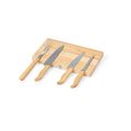 Set de 4 Cuchillos en Acero Inox