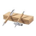 Set Bolígrafo y Roller con Corcho