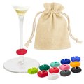 Set de 12 identificadores de copas