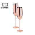 Set 2 Copas Inox/Cobre 270ml