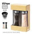 Set 2 Molinillos Sal Rosa y Pimienta Negra UE