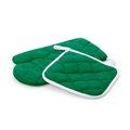 Set de 2 piezas para la cocina con agarrador y manopla Ver