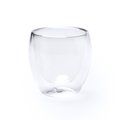 Set de 2 vasos de doble pared Transparente Talla Única Adulto