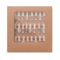 Set 24 Pinzas Madera Calendario Adviento