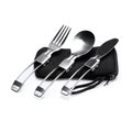 Set de 3 cubiertos plegables de acero