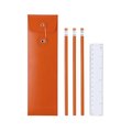 Set de 3 Lápices y Regla 15cm