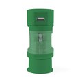 Set de 4 adaptadores para enchufes con usb